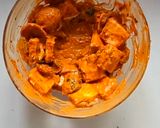 A picture of step 5 of Paneer Tikka Masala.