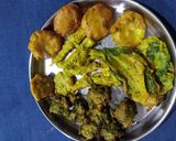 A picture of step 7 of Pakora platter.