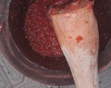A picture of step 2 of Yam soup with goat meat.