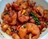 Hình bước làm 3 của món Cá lóc đồng kho tộ