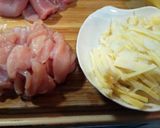 減醣料理-筍絲雞胸肉的食譜步驟1照片