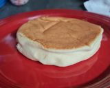 A picture of step 9 of Fluffy Japanese Pancakes.