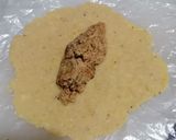 Foto del paso 5 de la receta: Empanadas de plátano verde rellenas de pollo alcaparrado