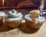 A picture of step 7 of Butterscotch cupcakes 🧁🧁🧁.