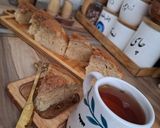 عکس مرحله 1 از دستور کیک پرتقال،دارچین🍂