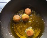 A picture of step 3 of Motor Dal (Peas Dal) Bora o Panchmesali.