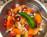 Foto del paso 3 de la receta Calabaza al horno con vegetales varios