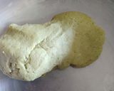 A picture of step 6 of Rangeen stuff pooran poli.