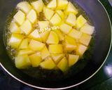 Hình bước làm 1 của món Khoai tây kho chay