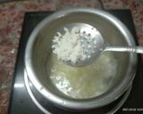 A picture of step 1 of Rabdi Rasgulla.