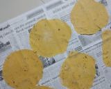 A picture of step 3 of Gujarati khakra.