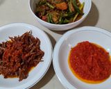 Foto langkah ke 5 dari resep Nasi Uduk Bunga Telang.