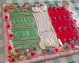 Foto del paso 3 de la receta: Tarta de chuches bandera de Italia