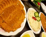 A picture of step 3 of Kibbeh Nayeh.