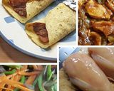 Foto del paso 18 de la receta Fajitas de Trigo y Maíz con Pollo con verduras agridulces
