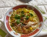 Foto langkah ke 5 dari resep Soto Ayam Bumbu Kuning.