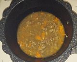 Foto langkah ke 2 dari resep Bubur Daging Sapi Wortel (6bulan+).