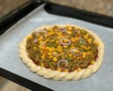 A picture of step 7 of Russian pizza 1.