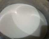 A picture of step 3 of Almond Rice kheer.