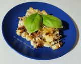 Une image de l'étape 14 de Gratin de pâtes à la viande hachée et fromages (mozzarella, fromage râpé) 🍴.