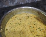 A picture of step 4 of Dahi fry or yellow dahi.
