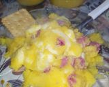 Foto del paso 2 de la receta: Polenta con queso y salame 😋