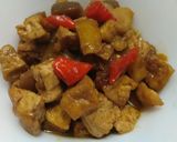 Foto langkah ke 3 dari resep Tumis Tahu Kentang Terong.