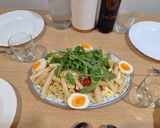 Foto del paso 11 de la receta: Ensalada de pasta con queso feta, tomates cherry y espárragos blancos 😋😋😜