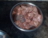 A picture of step 1 of Kathal kofta.