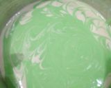 Foto langkah ke 5 dari resep Bolu kukus pandan susu takaran sendok.
