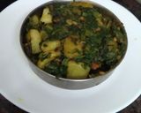 पालक की सब्जी(palak ki sabzi recipe in hindi) रेसिपी चरण 3 फोटो