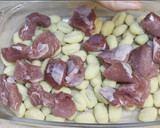 Foto del paso 1 de la receta: Pavo con ñoquis y pesto