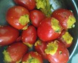 ભરેલા ટામેટાં સબ્જી (Stuffed Tomato Sabji Recipe In Gujarati) રેસીપી સ્ટેપ2ફોટો