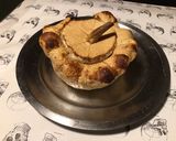 Une image de l'étape 7 de Pâtisson au four,farce maison et pecorino.