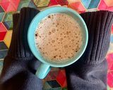 A picture of step 6 of How to make hand-beaten frothy coffee?.