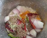 A picture of step 1 of Dum Aloo.