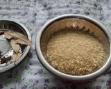 A picture of step 1 of Vidharbha style Masala bhat (lagnachya pangtitla masala bhat).