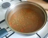A picture of step 5 of Vickys Curried Split Pea Soup, GF DF EF SF NF.
