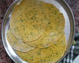 A picture of step 4 of Multigrain Methi Masala Thepla.