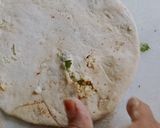 A picture of step 3 of Veggies Parathas.