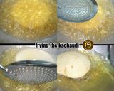 A picture of step 5 of Raj Kachori.