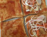 รูปขั้นตอนการทำที่ 2 ของ “Mini Pizza”