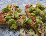 Foto del paso 8 de la receta Pizza con brócoli, queso y atún