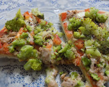 Foto del paso 8 de la receta: Pizza con brócoli, queso y atún