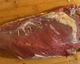 Foto del paso 2 de la receta: Colita de cuadril rellena al horno sin desperdicio ♥️