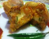 A picture of step 7 of Cheese vada.