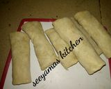 A picture of step 3 of Spring rolls.