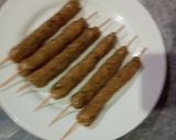 A picture of step 7 of Chicken Seekh Kababs😍😋.