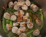 Foto del paso 3 de la receta Alubias estofadas con butifarra