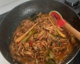 Foto langkah ke 8 dari resep Tongkol Suwir (isian nasi bakar).